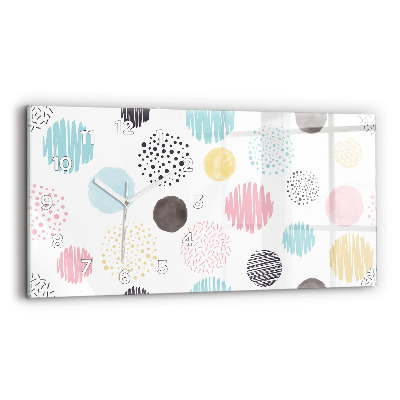 Üvegóra vízszintesen 60x30 Geometrikus minta