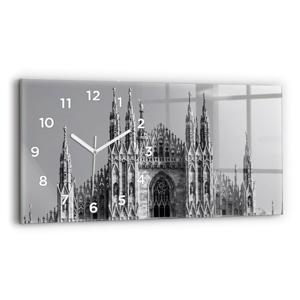 Vízszintes üvegóra 60x30 Duomo Di Milano székesegyház