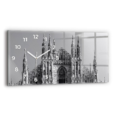 Vízszintes üvegóra 60x30 Duomo Di Milano székesegyház