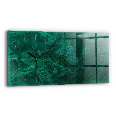 Üvegóra vízszintesen 60x30 Smaragdzöld fal