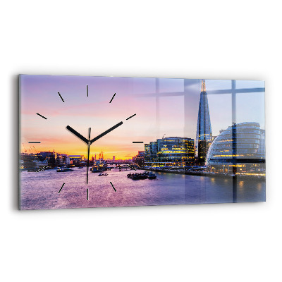 Üvegóra vízszintesen 60x30 London látképe