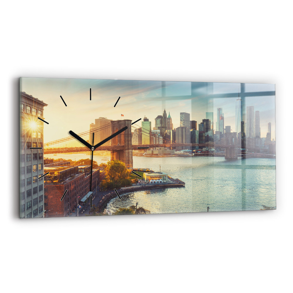 Üvegóra vízszintesen 60x30 New York Manhattan
