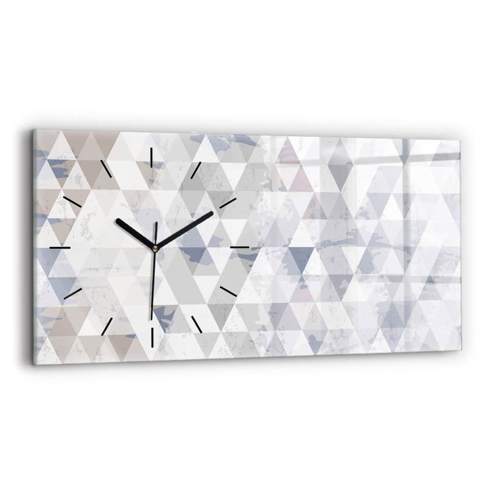 Vízszintes üvegóra 60x30 Geometrikus minta