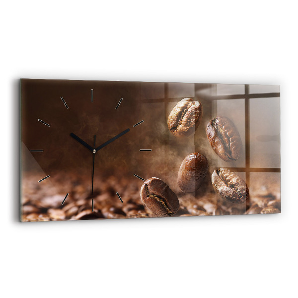 Vízszintes üvegóra 60x30 Kávébabok