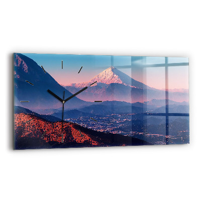 Üvegóra vízszintesen 60x30 Hegyek San Antonio USA-ban