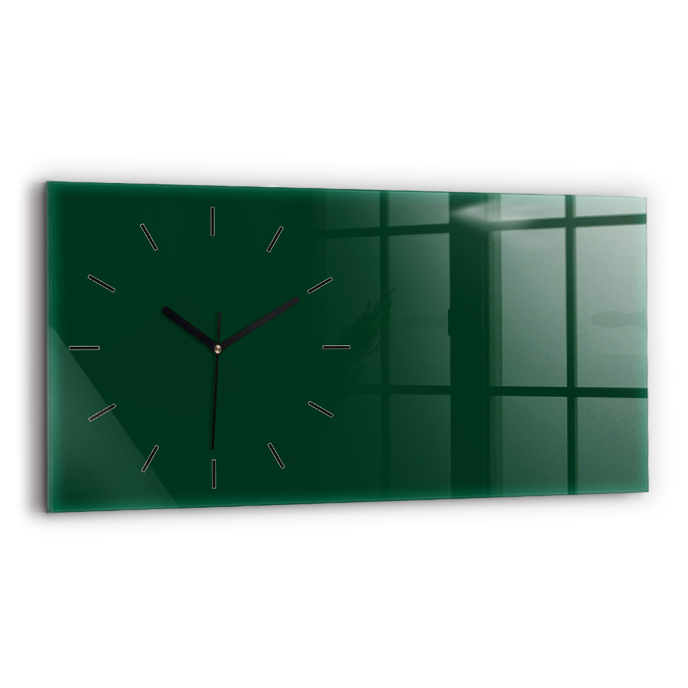 Üvegóra vízszintesen 60x30 Színes üveg zöld
