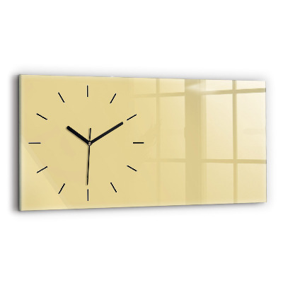 Vízszintes üvegóra 60x30 Krém szín