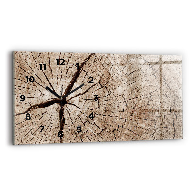 Üvegóra vízszintesen 60x30 Régi fatörzs