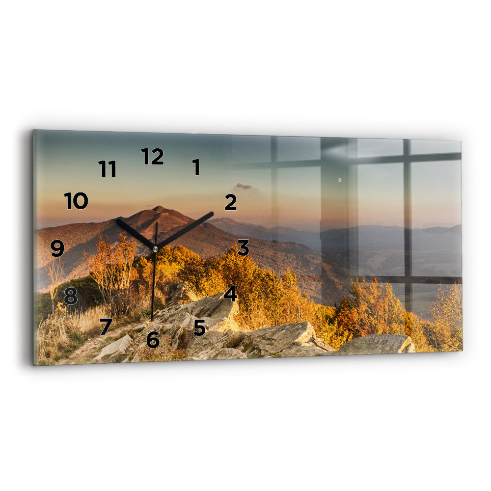 Vízszintes üvegóra 60x30 Bieszczady-hegység