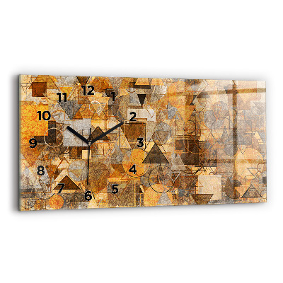 Üvegóra vízszintesen 60x30 Geometrikus formák