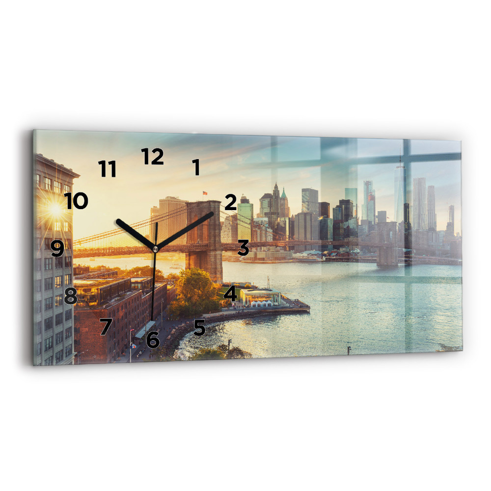 Üvegóra vízszintesen 60x30 New York Manhattan