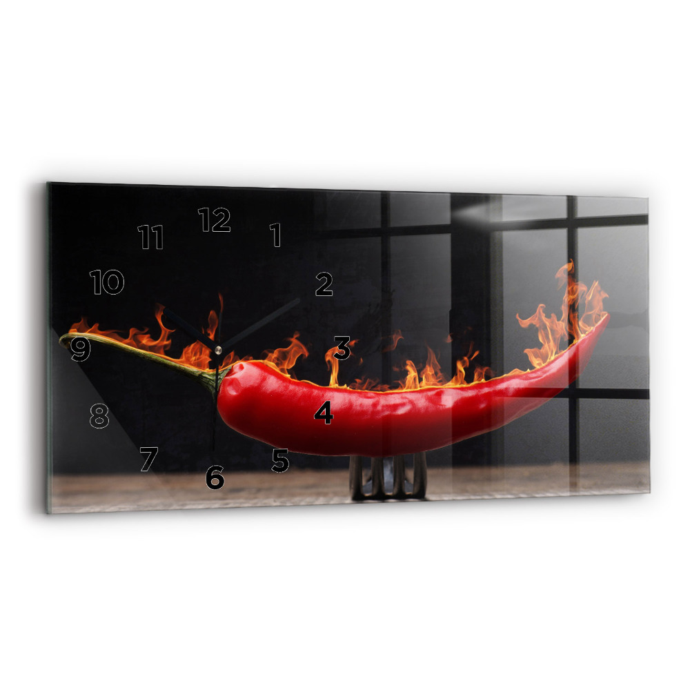 Üvegóra vízszintesen 60x30 Pepperoni paprika