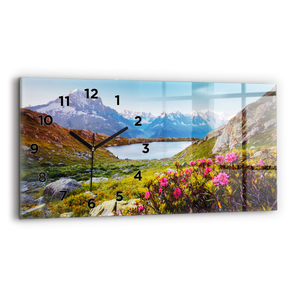 Üvegóra vízszintesen 60x30 Mont Blanc Chamonix gleccser
