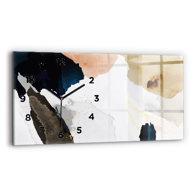 Üvegóra vízszintesen 60x30 Foltok absztrakt