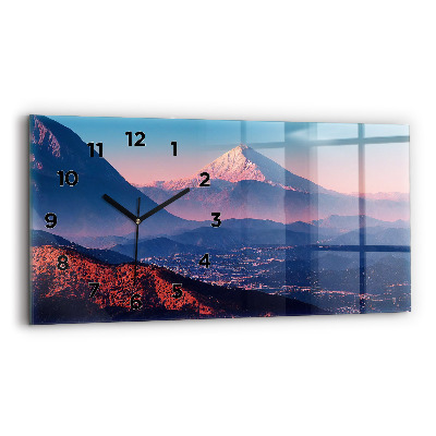 Üvegóra vízszintesen 60x30 Hegyek San Antonio USA-ban