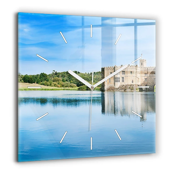 Szögletes üvegóra 60x60 Leeds kastély