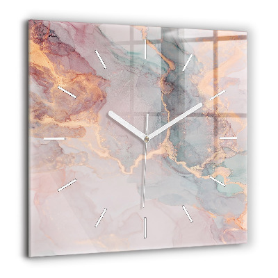 Szögletes fali üvegóra 60x60 Márvány textúra