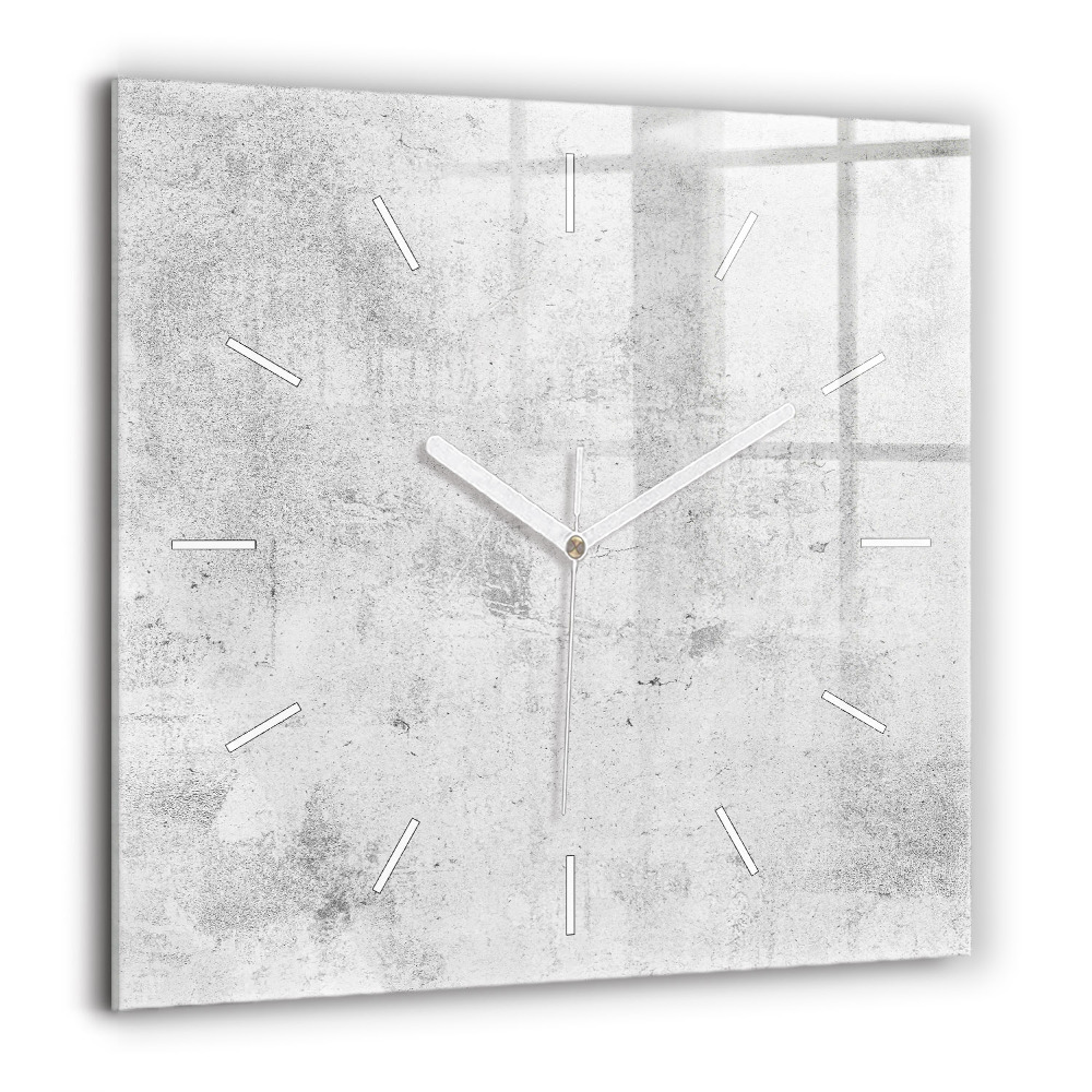 Szögletes fali üvegóra 60x60 Beton fal