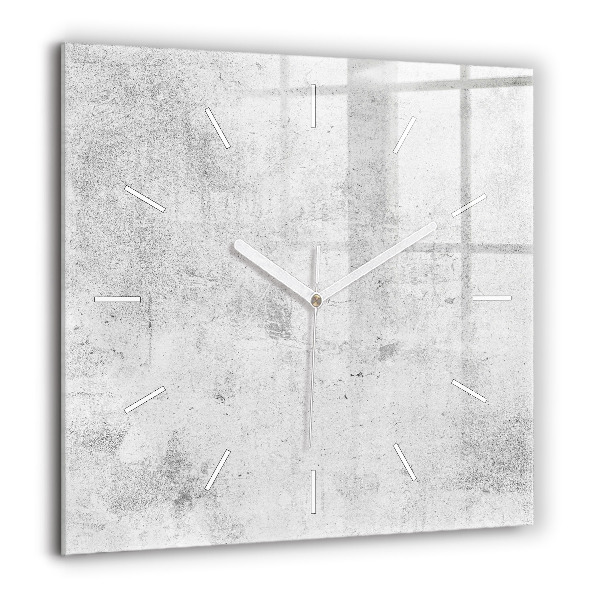 Szögletes fali üvegóra 60x60 Beton fal