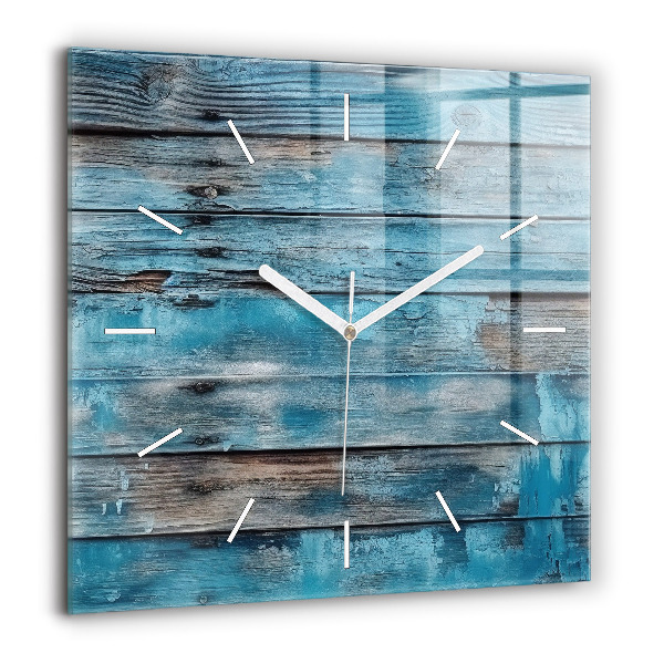 Szögletes fali üvegóra 60x60 Kék táblák