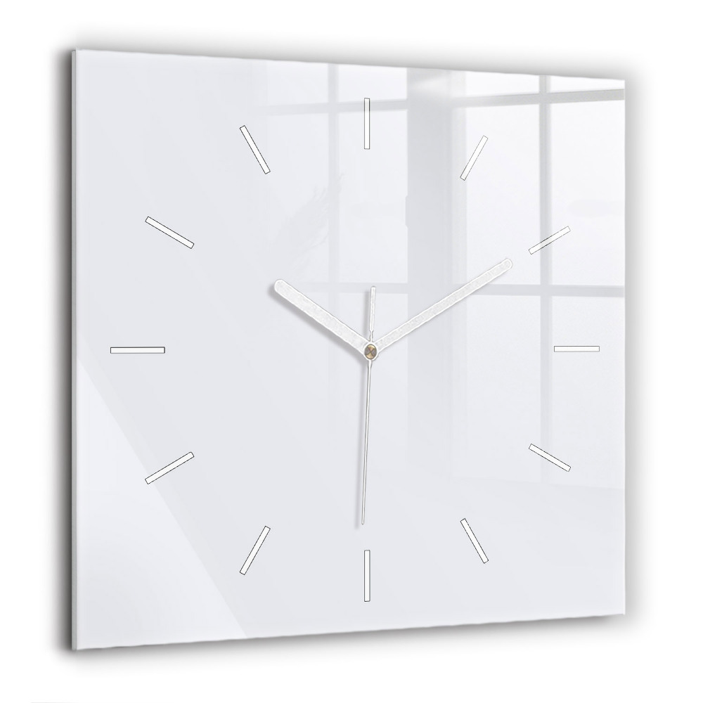 Szögletes fali üvegóra 60x60 Narancs