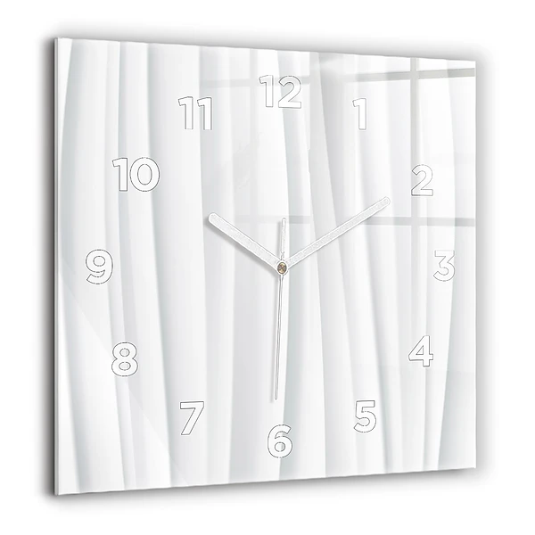 Szögletes üvegóra 60x60 Hullámok textúrája