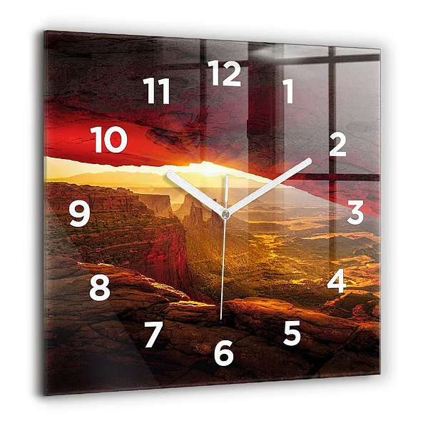 Szögletes fali üvegóra 60x60 Grand Canyon Arizona