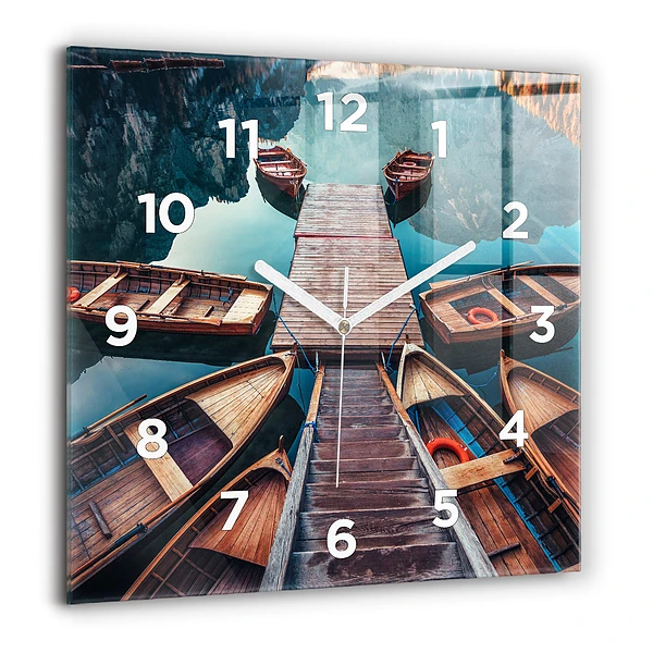 Négyzet alakú üvegóra 60x60 Emelvény és tó