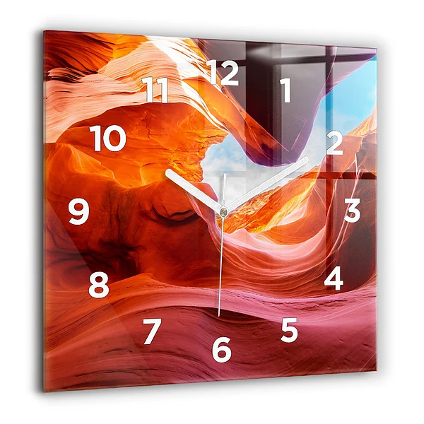 Szögletes fali üvegóra 60x60 Kanyon