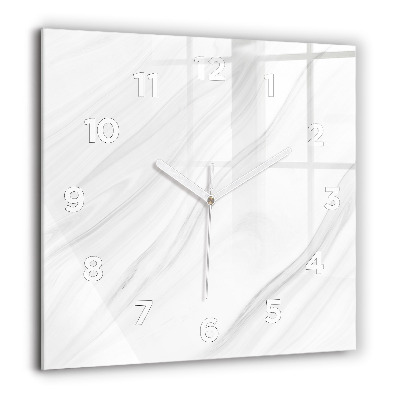 Négyzet alakú üvegóra 60x60 Dekoratív márvány