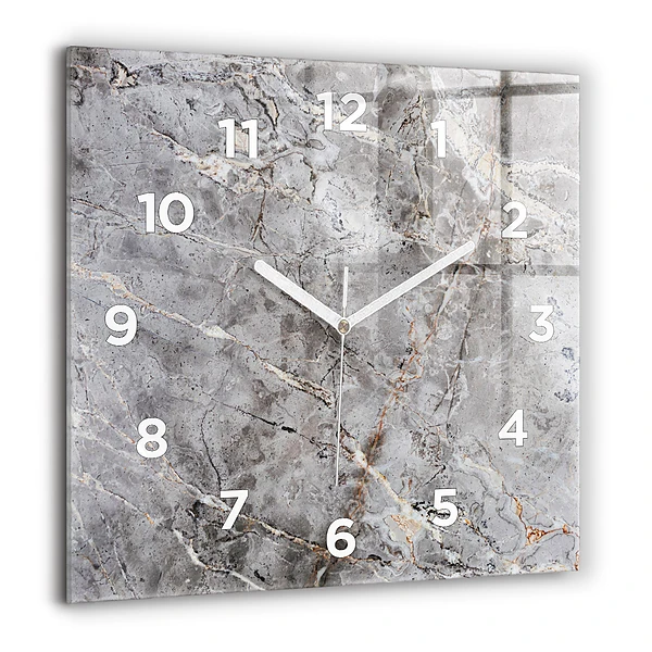 Szögletes fali üvegóra 60x60 Szürke gránit márvány