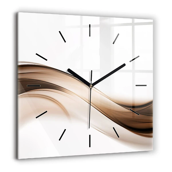 Szögletes fali üvegóra 60x60 Absztrakt vonal