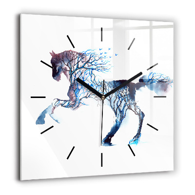 Szögletes üvegóra 60x60 Az állat természete