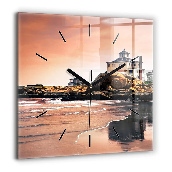 Szögletes fali üvegóra 60x60 Sherman partja