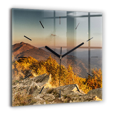 Szögletes üvegóra 60x60 Bieszczady-hegység