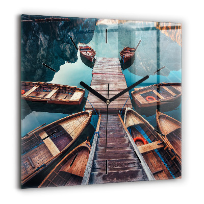 Négyzet alakú üvegóra 60x60 Emelvény és tó