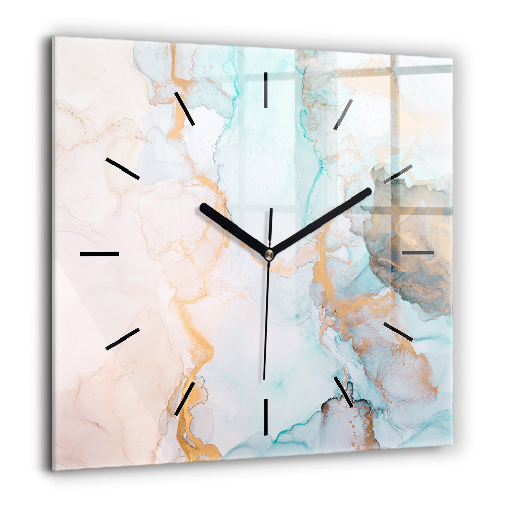 Szögletes üvegóra 60x60 Absztrakt kép
