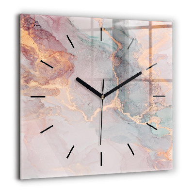 Szögletes fali üvegóra 60x60 Márvány textúra