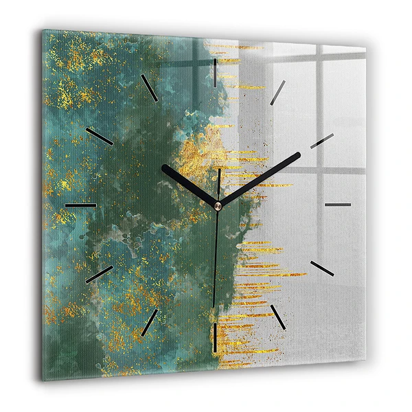 Szögletes üvegóra 60x60 Dekoratív minta