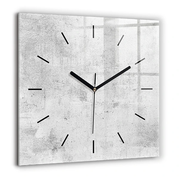 Szögletes fali üvegóra 60x60 Beton fal