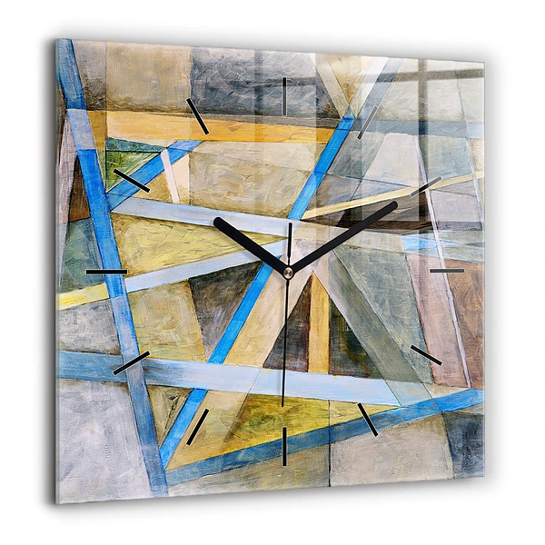 Szögletes üvegóra 60x60 Impresszionista festmény