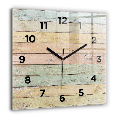 Szögletes fali üvegóra 60x60 Színes táblák