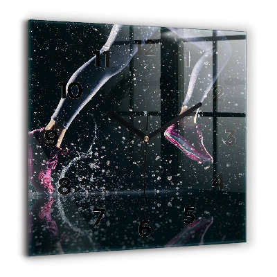 Négyzet alakú üvegóra 60x60 Egészséges életmód és futás