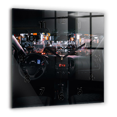 Négyzet alakú üvegóra 60x60 Autó Tokióban