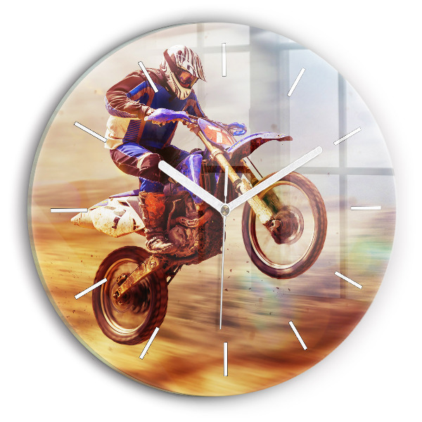 Kerek üvegóra 30 cm Enduro motocross