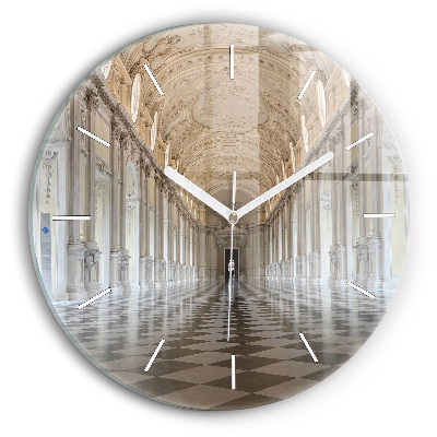 Kerek falióra 30 cm A Szűzanya szobra Lyonban