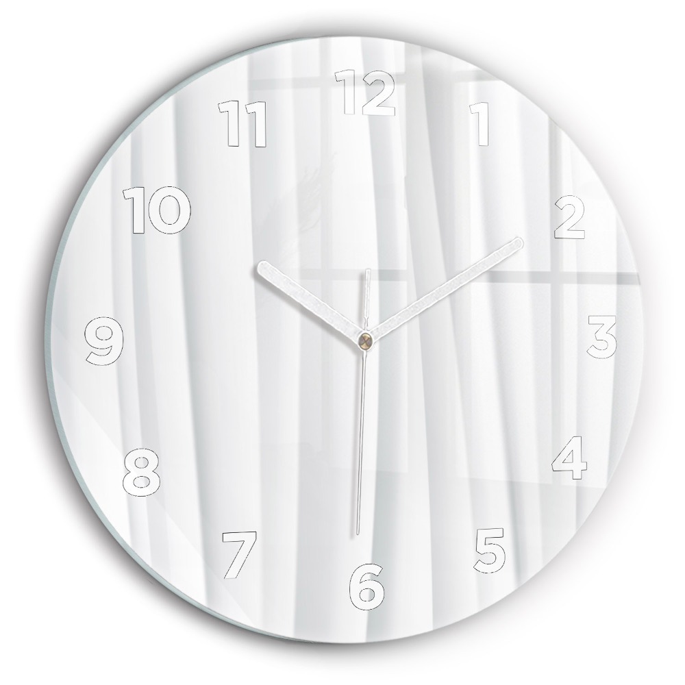 Kerek falióra 30 cm Hullámok textúrája