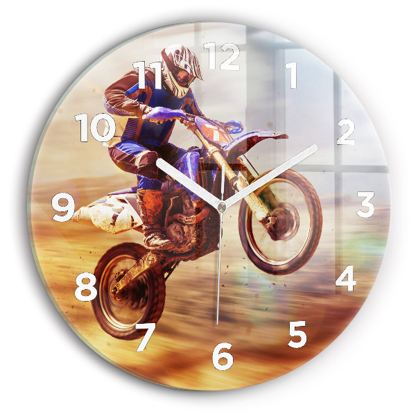 Kerek üvegóra 30 cm Enduro motocross