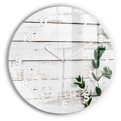 Kerek falióra 30 cm Könnyű fadeszkák