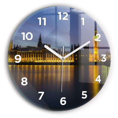 Fali üvegóra kerek 30 cm Winchester-palota Londonban